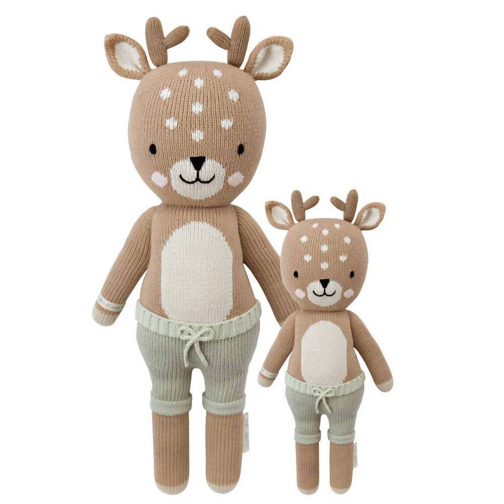 NEW CUDDLE + KIND elliott the fawn doll - 20" in brown